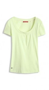 Geripptes T-Shirt aus Baumwolle