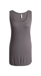Geripptes Viskose Tank