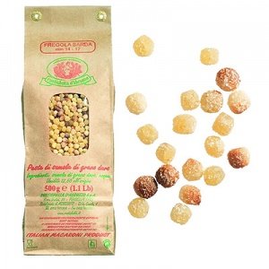 Geröstete Hartweizengrieß-Kügelchen