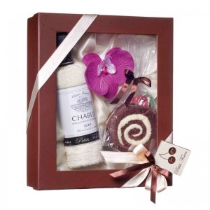 Geschenk-Box *Frottee & Seife*