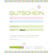Geschenk-Gutschein 20 Euro