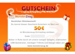 Geschenk-Gutschein 50 Euro