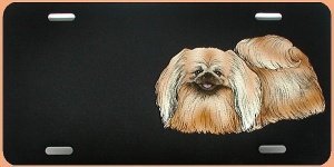 Geschenk: Schild mit Airbrushmotiv Hund 