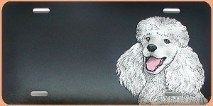 Geschenk: Schild mit Airbrushmotiv Hund 