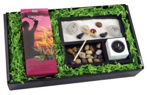 Geschenk Set Zengarten + Tee