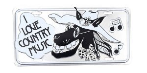 Geschenk für Country Musik Fans: I love 