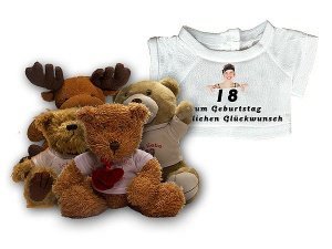 Geschenk zum 18. Geburtstag - Shirt nach
