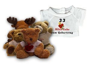 Geschenk zum 33. Geburtstag - Shirt nach