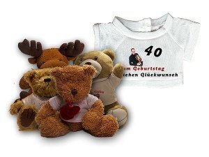 Geschenk zum 40. Geburtstag - Shirt nach