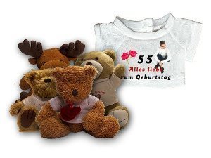 Geschenk zum 55. Geburtstag - Shirt nach