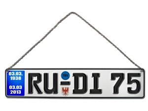 Geschenk zum 75. Geburtstag Geburtstagsg