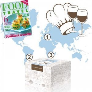 Geschenkabo Food and Travel 6 Monate, 3 