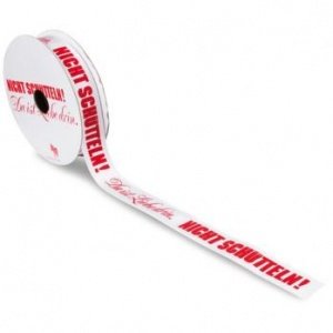 Geschenkband Nicht Schütteln! da ist Lie