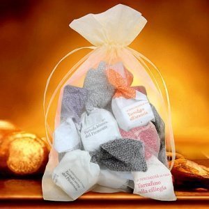 Geschenkbeutel mit verschiedene Trüffelp