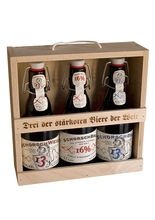Geschenkbox - Drei der stärksten Biere der Welt