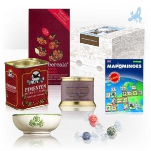 Geschenkbox Europareise