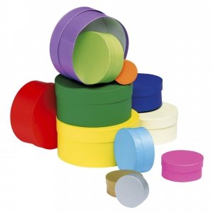 Geschenkboxen "Rund"