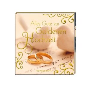 Geschenkbüchlein Alles Gute zur Goldenen