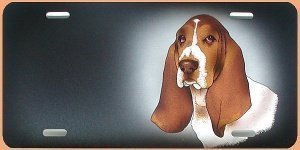 Geschenke: Airbrushschild mit Hundemotiv