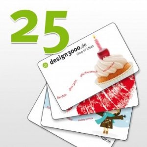 Geschenkgutschein 25 EUR