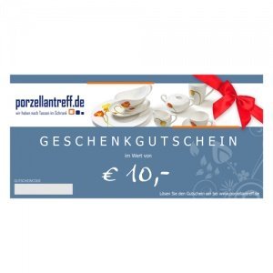 Geschenkgutscheine Gutschein über 10 Eur