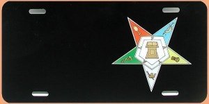 Geschenkidee: Airbrush Kennzeichen Stern