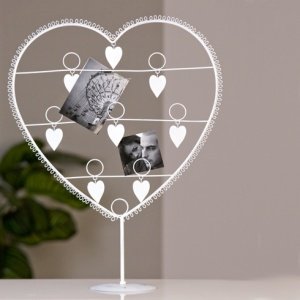 Geschenkidee Herz-Clips zum Stellen, ant