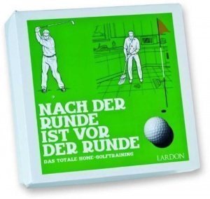 Golf Geschenkbox: Nach der Runde ist vor