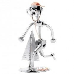Geschenkidee aus Metall "Ausdauersport"