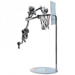 Geschenkidee aus Metall "Basketball Dunk