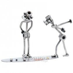 Geschenkidee aus Metall "Boule & Boccia"