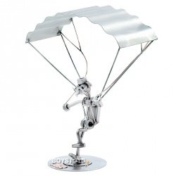 Geschenkidee aus Metall "Gleitschirm"
