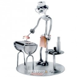Geschenkidee aus Metall "Grillmeister"