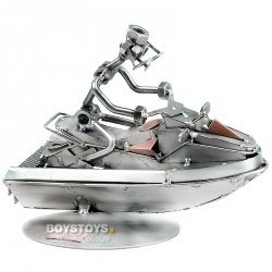Geschenkidee aus Metall "Jetski"