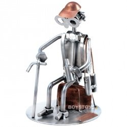 Geschenkidee aus Metall "Mountain Man"