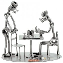 Geschenkidee aus Metall "Schach"