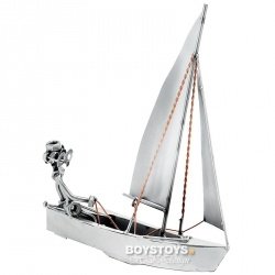 Geschenkidee aus Metall "Segeln"