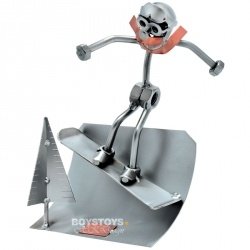 Geschenkidee aus Metall "Snowboard"