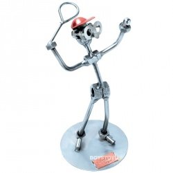 Geschenkidee aus Metall "Tennis Ass"