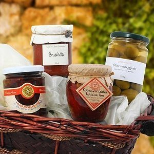 Geschenkkorb Antipasti Italiano