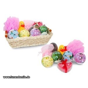 Geschenkkorb Wellness Badebomben