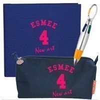 Geschenkpaket Federmappe & Zeichenbuch m