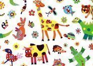 Geschenkpapier Wilde Tiere