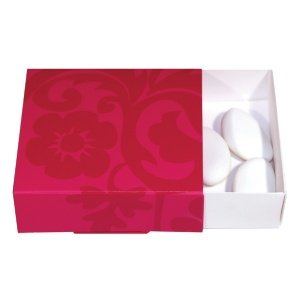 Geschenkschachtel Blumenranke, fuchsia