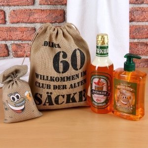Geschenkset ´´´´Alter Sack´´´´ zum 60. G
