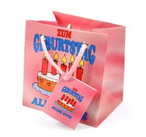 Geschenktüte zum Geburtstag (die kleine)