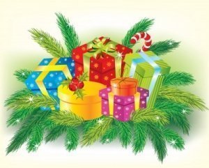 Geschenkverpackung - Weihnachten