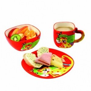 Geschirr Set-Tiger Dolomit von Bino