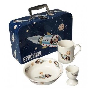 Geschirr-Set im Koffer *Astronaut*