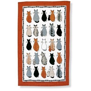 Geschirrtuch "Cats in Waiting"